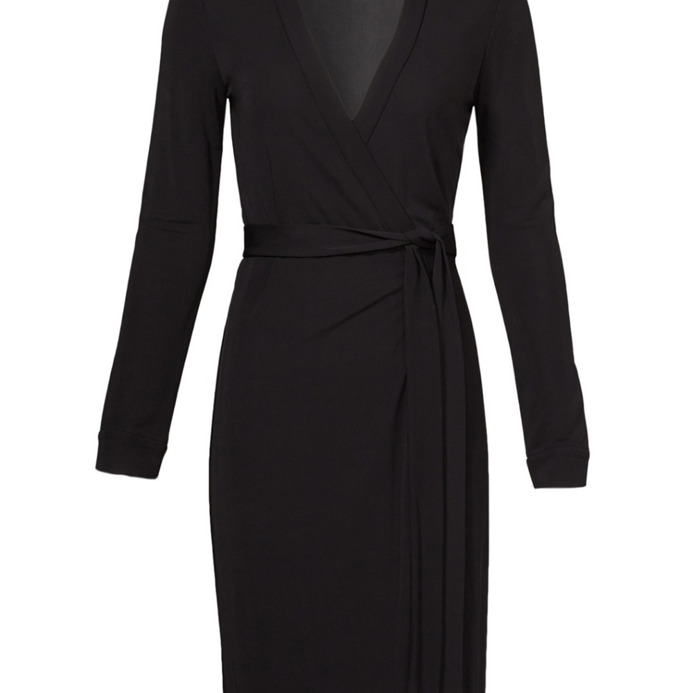 Classic DVF Julian Little Black Dress